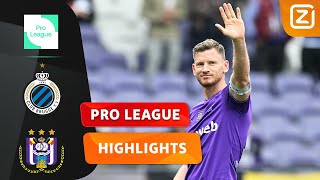 Prachtig Afscheid Vertonghen In Verhitte Kraker Anderlecht Vs Brugge Pro League 202425