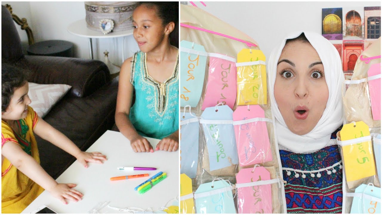 DIY : Calendrier du Ramadan pour les enfants 📆🌙 Ramadan'Up #4 