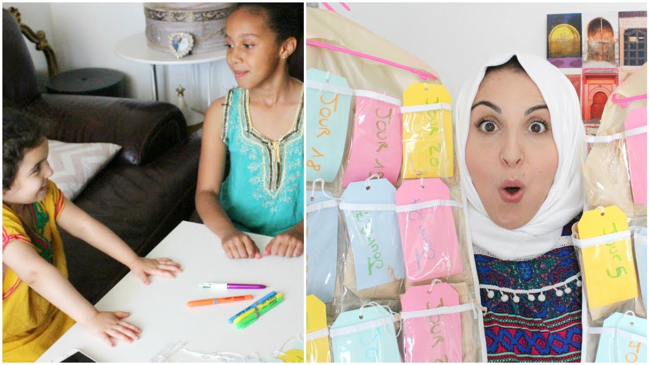 DIY : Calendrier du Ramadan pour les enfants 📆🌙 Ramadan'Up #4