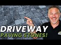 Paving Stone Driveway Perfection! | Custom Home Build Walkthrough