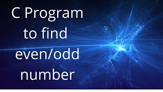 C program to check even or odd number | C programming tutorial | Programming world