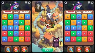 Kitty Merge — Cat Match Puzzle Mobile Game | Gameplay Android screenshot 1