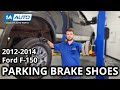 How to Replace Parking Brake Shoes 2012-2014 Ford F-150