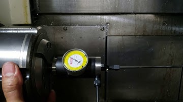 Checking cnc lathe turret alignment
