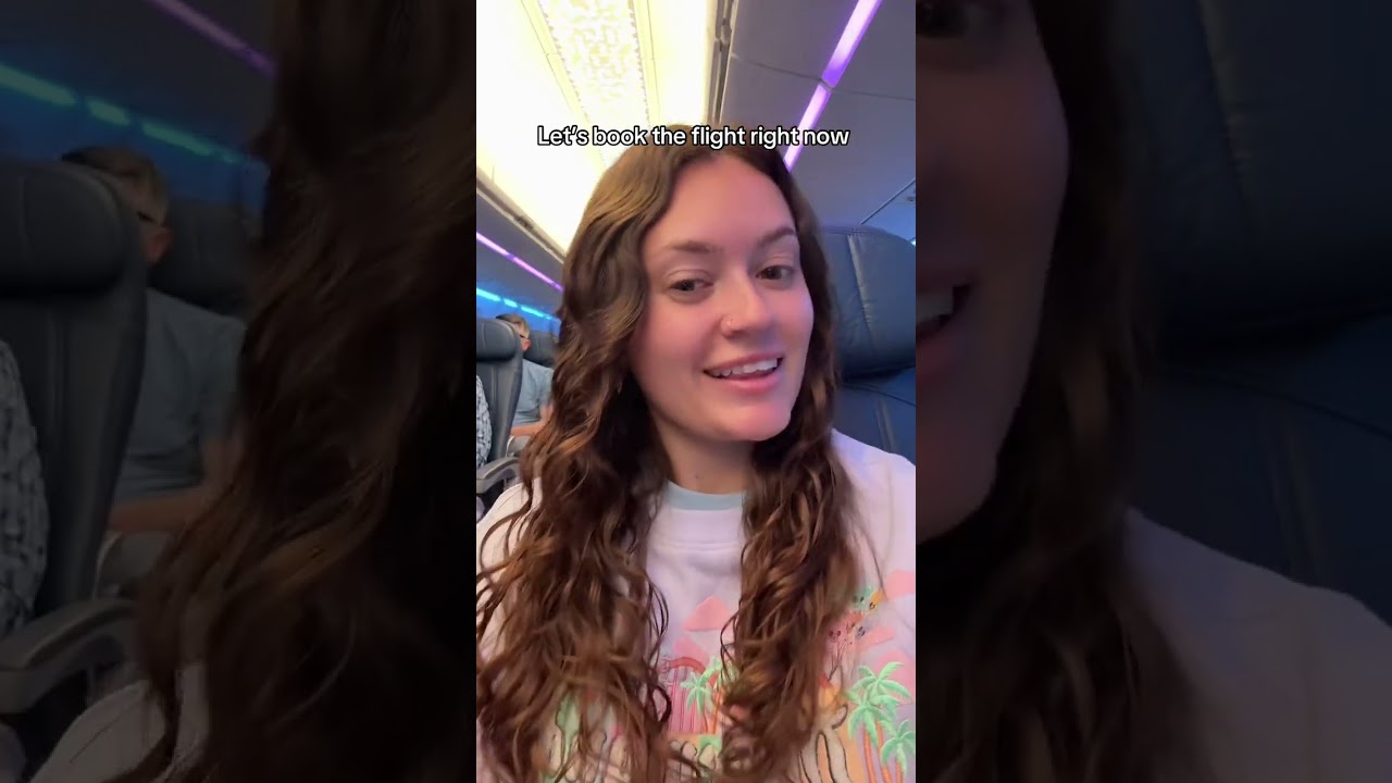 Don’t say this to me unless you’re serious because I’ll book the flights same day🙈 