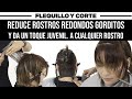 FLEQUILLO Y CORTE .ADELGAZA ROSTROS REDONDOS GORDITOS Y DA UN TOQUE FRESCO A CUALQUIER EDAD