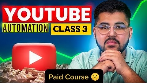 YouTube Automation Full Course By Safeer Shah Class 3 | Safeer Shah | CourseCrunch