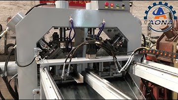 CNC Automatic Angle Iron Channel Steel Punching And Cutting Machine