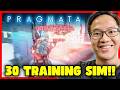 PRAGMATA – Complete All 30 Training Simulations, Stand or Die (Full Run)