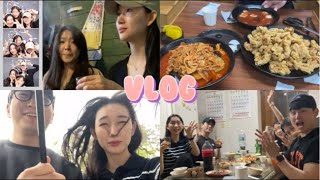 [여행vlog]안주에 소주가 쏟아져도, 폭우와 함께한 태안 여행이라도 우린 함께라서 즐거워! 우리가 만날 수 있는게 정말 럭키비키잖아🍀