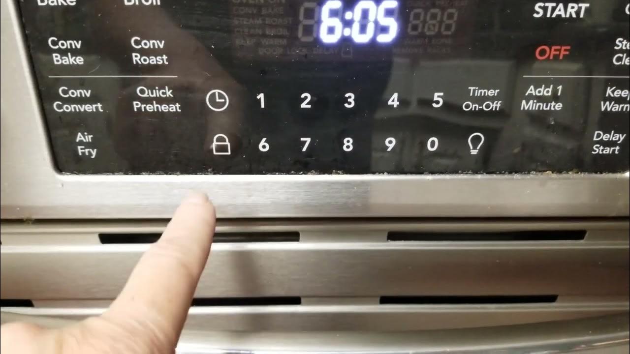 Frigidaire Air Fryer Oven and HOW to use the automatic OVEN CLEANER. EaSY! - YouTube