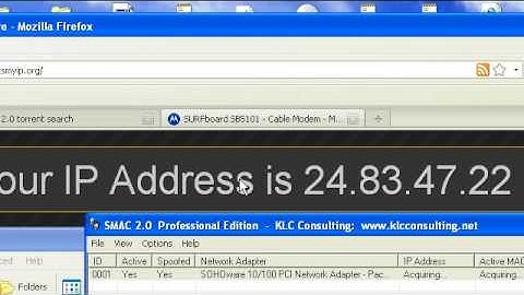 How to change your ip in seconds, spoof your mac address, un banned ip, (change your ip) address