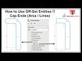 How to use Off-set Entities, Cap Ends (Arcs vs Lines) Option in SolidWorks 2024 !!