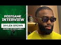 Jaylen brown we didnt come to cleveland for the weather  celtics vs cavs game 3