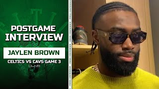 Jaylen Brown: We Didn't Come to Cleveland for the Weather | Celtics vs Cavs Game 3