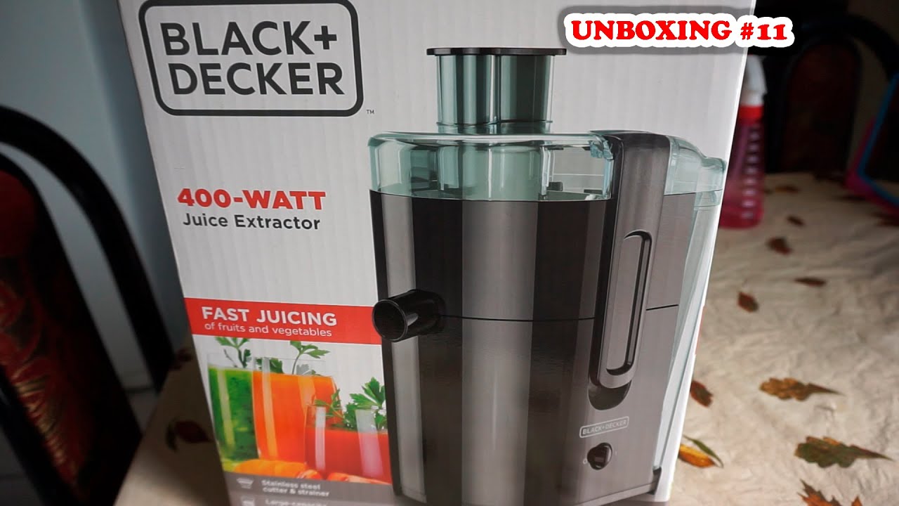 Comprar Extractor De Jugos Black & Decker, Modelo Je2500Bla - 300ml