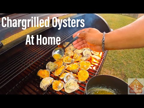 Chargrilled Oysters At Home