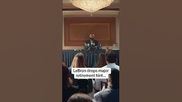 LeBron James drops major retirement hint