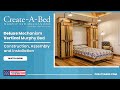 Create-A-Bed® Deluxe Vertical Murphy Bed Construction, Assembly & Installation Video