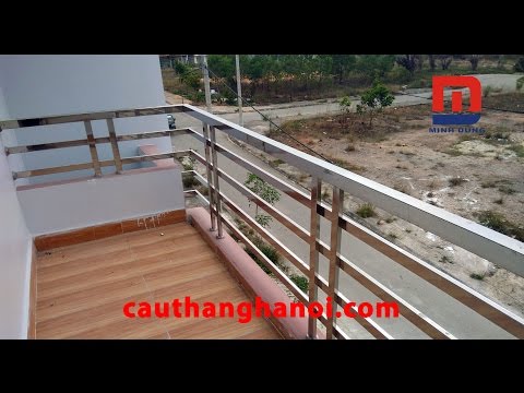 Video Lan can ban công inox thi công và lắp đặt tại Sao Đỏ -... - youtube