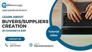 How to Create Party / Buyer / Supplier in Chanakya ERP  (Tutorial) screenshot 2