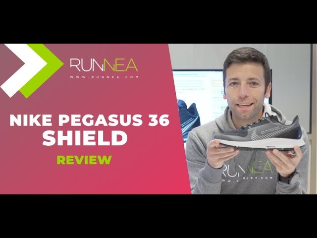 Nike Pegasus 36 Shield. No te mojas, no pasas frío. Review en español YouTube