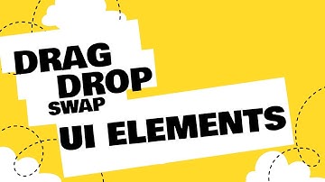 Drag Drop and Swap UI Elements - Unity Tutorial