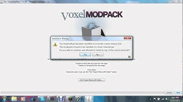 Voxel Mod Pack Installation