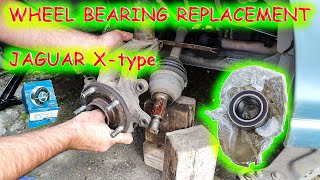 SKF - Jaguar X-type front wheel bearing replacement