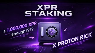 ⚛ Is 1 MILLION XPR enough? #Staking #XPRNetwork #Passiveincome #Crypto #Webauth #Metallicus #Defi ⚛