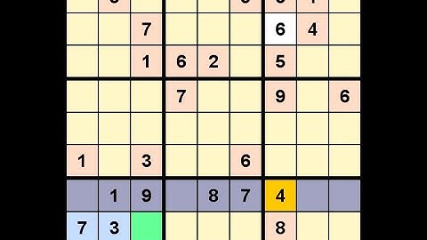 How to Solve Los Angeles Times Sudoku Impossible June 12, 2022