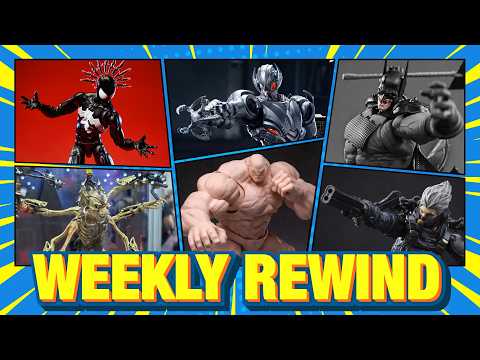 Weekly Rewind! Ep134: Marvel Legends Spider-Man Rivals DC Batman Skeleton Warriors MOTU More News!