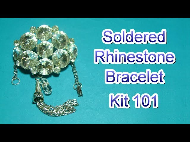 Jewelry Soldering Starter Kit 1 - Rhinestone Pendants 