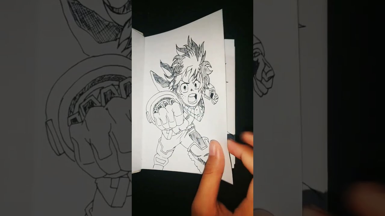 Day 5 Drawing Random Anime Characters For A Month Shorts Inktober 2022