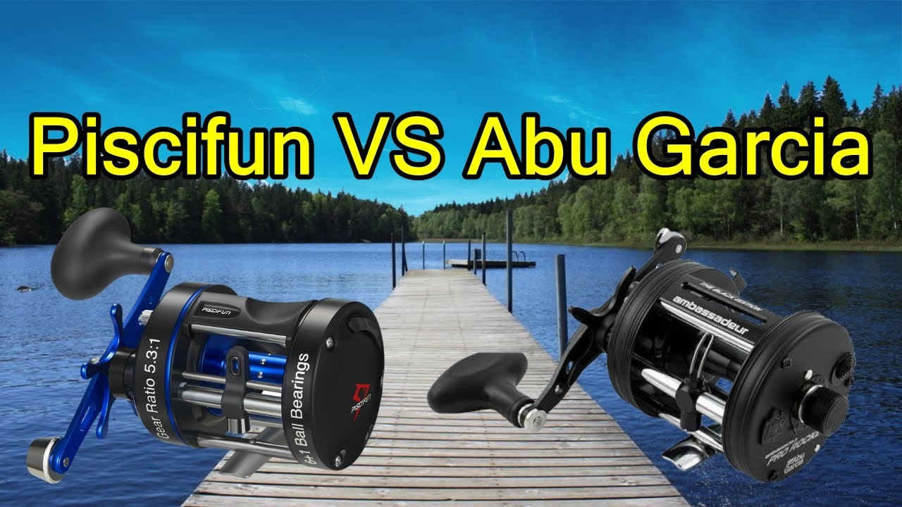 Piscifun Chaos XS Reel Review Video Vs Abu Garcia 6500 Black Pro