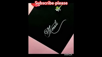 magic pen name calligraphy #shorts #trending #calligraphy #nameart #letterwriting #youtubeshorts 💞🔥