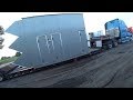 Широкий Дальнобой встреча с Davir Trucking Oversize to NY with pilot car
