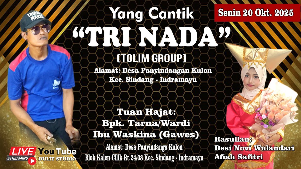 LIVE NEW TRI NADA // SENIN 20 OKTOBER 2025