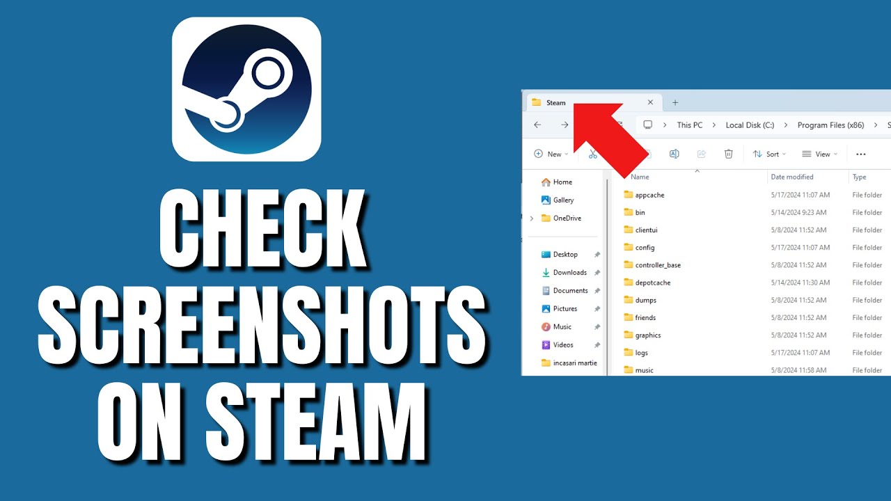 How To Find/Check Steam Screenshots On Your Computer (View Steam ...