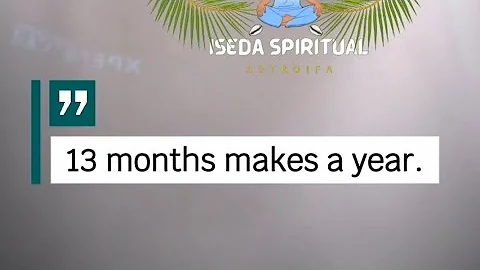 13month makes a year