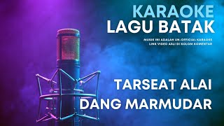 TARSEAT ALAI DANG MARMUDAR KARAOKE FULL BAND ‼️ MINUS ONE KARAOKE LAGU BATAK PIANO LIRIK VERSI GALAU