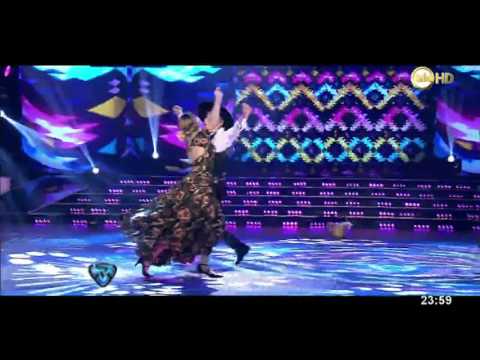 Agustín Casanova bailó folklore en noche muy uruguaya de ShowMatch