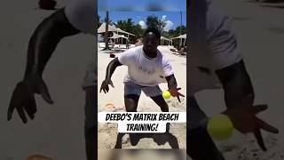 Deebo’s Matrix Beach Training!