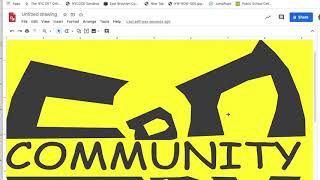 polyline tutorial google drawings