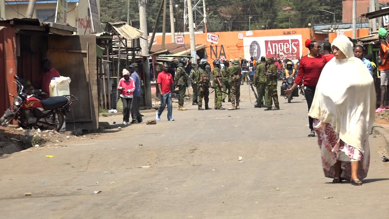 TENSION AT KIAMAIKO AND KARIOBANGI NORTH BOUNDARIES AS RESIDENTS DEMANDS THE TRANSFER OF K.NORTH OCS