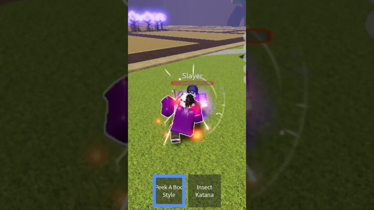 insect Katana combo in Slayer tycoon 