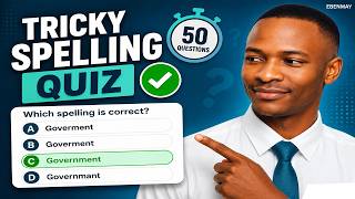 Can You Score 50% on This English Spelling Quiz | English Spelling Practice