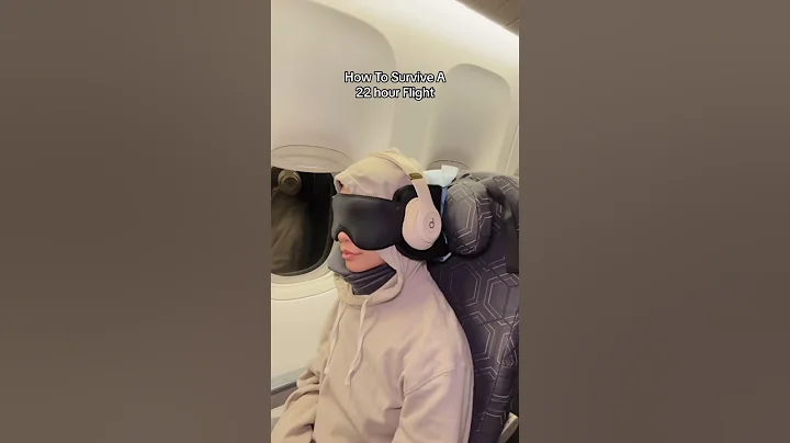 How to Survive A 22 hour Flight ✈️ the only way to sleep 8hrs straight