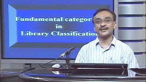 Fundamental Categories in Library Classification
