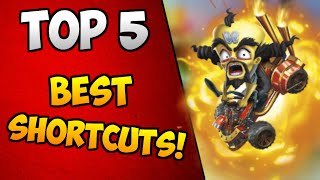 Crash Team Racing Nitro Fueled BEST SHORTCUTS | TOP 5 CTR BEST SHORTCUTS | Use Them Or Else!